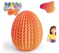 Mystery Egg Maze Box Gift, Money Maze Puzzle Box, Puzzle Box for Adults, Reusable 3D Printed Brain Teaser with Hidden Compartment for Cash Treasures, For Birthday, Christmas Easter (Laser Red)