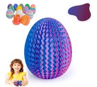 Mystery Egg Maze Box Gift, Money Maze Puzzle Box, Puzzle Box for Adults, Reusable 3D Printed Brain Teaser with Hidden Compartment for Cash Treasures, For Birthday, Christmas Easter (Laser Purple)