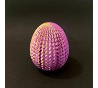 Mystery Egg Maze Box Gift, Money Puzzle Box for Cash, Easter Gift Box with Hidden Compartments, Box for Cash,Maze Game with Hidden Compartment（Silk purple yellow）