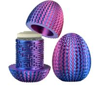 Mystery Egg Puzzle Box Easter Gifts, Mystery Box Easter Eggs Decorations for Cash, 3D Money Puzzle Box Annoying Gift Box with Hidden Compartment for Adults & Kids, Birthdays Presents