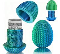 Mystery Egg Puzzle Box Gift, 3D Maze Gifts Boxes with Hidden Compartment