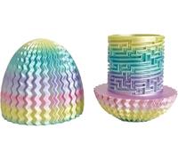 Mystery Egg Puzzle Box,Money Box for Cash Gift Birthday,3D Printed Maze Game with Hidden Compartment,Hidden Compartment for Cash, Treasures, Reusable Surprise Money Holder for Birthdays(10 * 7)