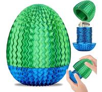 Mystery Egg Puzzle Box, Mystery Box for Cash, Money Gift box with Hidden Compartment for Cash, Reusable Surprise Money Holder for Birthdays, Christmas, Easter(Green)