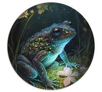 Mystery Frog Jigsaw Puzzles for Adults, 1000 Piece Jigsaw Puzzles for Adults Perfect for Teenagers & Collectors, Ideal Home Decor & Travel Gift 67.5x67.5cm