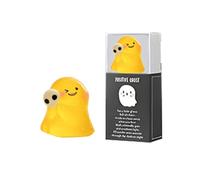 Mystery Glow-in-The-Dark Ghost Blind Box,Mini Luminous Ghost Figures Collectible, Random Resin Halloween Ghosts Figurines, Cute Blind Bag Collectible Toys for Desk, Shelf & Party Decor (orange 1pcs)