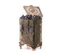 Mystery Jewelry Jar, Surprise Gothic Jewelry Box Sets for Women, Scary Witch Gift with Unique Birthday Halloween Necklaces, Earrings, Rings, Bracelets Skeleton Hair Clips Costume (Mystery Jewelry Jar)