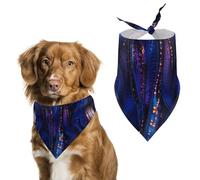 Mystery Kaleidoscopic Cute Dog Bandana Triangle Adjustable Washable Cat Scarf Pet Accessories