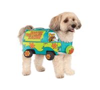 Rubies unisex adult Scooby-Doo The Mystery Machine Pet Suit, Small Party Supplies, Multicolor, S UK Halloween Halloween, World Book Day