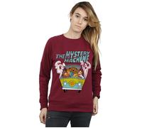 Mystery Machine Sweatshirt Scooby Doo Burgundy M