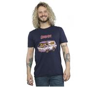 Mystery Machine Van T-Shirt Scooby Doo Navy M