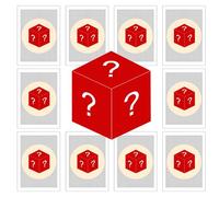 Mystery Mini Diamond Painting Kits for Adults,Small Diamond Art Kit Full Round Drill,Gem Art for Beginner,Gifts,Home Wall Decor (Mystery)
