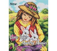 Mystery Mosaic Color by Number: Pixel Art For Adults Fun 49 Coloring Pages for Stress Relief & Relaxation, Gift Ideas.