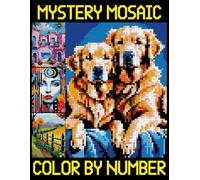 Mystery Mosaics Color by Number: A Quest Coloring Book for Relaxation, Great Gift Idea for all ages