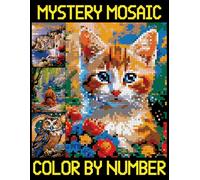 Mystery Mosaics Color By Number: Color Quests Coloring Book, Challenges to Reveal Hidden Images