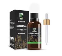 Mystery Of Nature Peppermint Essential Oils 30ML, Peppermint Oil for Diffuser, Humidifier, DIY, Home, Office.