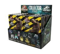 Mystery Pin Badge CDU Containing 12 Blind Boxes Jurassic Park Multi One Size