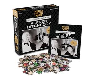 Mystery Puzzles - Alfred Hitchcock, 1000, Black