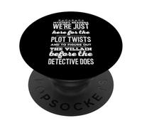 Mystery readers: we're just here for the plot twists and to PopSockets Adhesive PopGrip