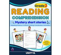 Mystery short stories for Grade 2 Comprehension: Reading Book for 2nd graders (UJB Grammar Skills)