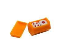 Mystery Sound Dice Magic Box - PVC Illusion Trick Toy for Kids, Color Prediction Prop, 3.7cm