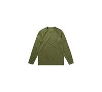Mystic 2026 Mens Tactic Long Sleeve Loosefit Quickdry Top - Olive Green