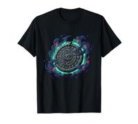 Mystic All Seeing Eye Rune Portal Circle T-Shirt