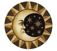 Mystic Ancient Moon Sun Stars Mouse Pad,Non-Slip Rubber Base Mousepads for Home Office Dorm Desk Decor,Gifts for Teen Girls Women