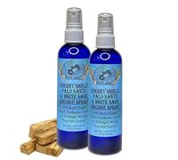 Mystic Angel Energy Shield Palo Santo & White Sage Smudge Spray (4 oz.) For Energy Clearing & Protection - Pack of 2