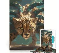Mystic Animals Jigsaw Puzzles for Adults 1000 Piece Reason Skill Toy Anxiety Relief Exact Cut Elegant Gift (50x75cm)