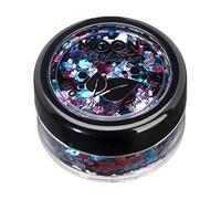 Mystic Biodegradable Eco Chunky Glitter by Moon Glitter - Enchanted - Cosmetic Bio Festival Makeup Glitter for Face, Body, Nails, Hair, Lips - 3g