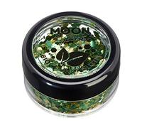 Mystic Biodegradable Eco Chunky Glitter by Moon Glitter - Shamrock - Cosmetic Bio Festival Makeup Glitter for Face, Body, Nails, Hair, Lips - 3g
