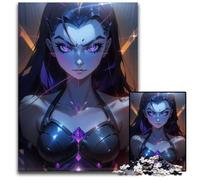 Mystic Black Widow 1000 Piece Jigsaw Jigsaw Puzzles for Adults Family Fun Activity Brain Challenge for Teenager 1000 PCS(75x50cm)