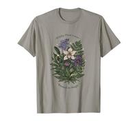 Mystic Botanist Witchy Plant Lover Design, Rooted in Magic. T-Shirt