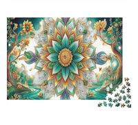 Mystic Cat Jigsaw Puzzles Cosmic Vibrant Dog Scene 1000 Piece for Adults, Challenging Puzzles Educational Game Challenge 70x50cm/1000pcs