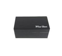 Mystic City Wise Skies Mini Rollers Box Compact Wooden Storage Case for Rolling Essentials Organizer Rolling Box (Black)