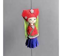 Mystic Climbing Doll (Chinese Folk Magic) Stage Magic Tricks Doll Moves Under Magician's Mind Control Illusions Gimmicks Mentalism Props