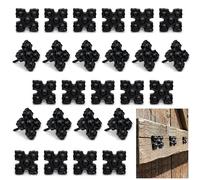 Mystic Colonial Medieval Iron Clavos Decorative Nails Cast Iron Clavos for Wood | Rustic Decorative Nail Heads, Nailhead Studs & Gothic Bolts for Doors & Furniture : Pack of 25