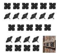 Mystic Colonial Medieval Iron Clavos Decorative Nails Cast Iron Clavos for Wood | Rustic Decorative Nail Heads, Nailhead Studs & Gothic Bolts for Doors & Furniture : Pack of 25