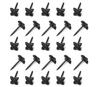 Mystic Colonial Solid Cast Iron Decorative Studs Vintage Nailhead Clavos for Doors, Cabinets & Furniture - Victorian, Gothic, Steampunk, Baroque & Retro Style Hardware : Pack of 25