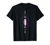 Mystic Crystal Ace Flag Pride Asexual Aesthetic LGBTQ+ T-Shirt