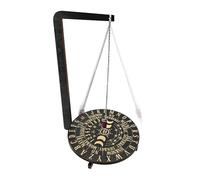 Mystic Display Rack - Energy Ritual Tray, Charm Storage Board | Handmade Wood Decor, Table Organizer for Yoga Altar Setup, Pagan Room Decoration, Holistic Meditation Stand Display