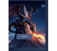 Mystic Dragon Notebook: 280 Pages of Lined Paper with Unique Dragon-Inspired Designs: A Fantasy-Themed Journal with Dragon Imprints on Every Page and an Enchanting Cover