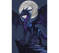 Mystic Dragon Notebook: Fantasy Writing Journal with Magical Dragon Artwork | Lined Notebook for Kids, Teens, and Adults