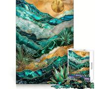 Mystic Dune Kintsugi Art 1000 Piece Jigsaws for Adults Puzzle Focus Brain Toy Quiet Fun Tight Edge Santa Wish Item (38x52cm)