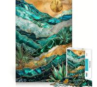 Mystic Dune Kintsugi Art Adult Jigsaw Puzzles1000 Pieces Mind Exercise Toy Tension Relief Design Assembly Lovely Present (50x75cm)