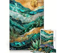 Mystic Dune Kintsugi Art Adult Jigsaw Puzzles1000 Pieces Mind Exercise Toy Tension Relief Design Assembly Lovely Present (50x75cm)