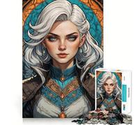 Mystic Elegance 1000 Piece Jigsaw Puzzles for Adults Jigsaw Brain Play Relax Mind Sharp Edge Premium Gift (38x52cm)