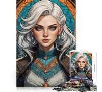 Mystic Elegance 1000 Piece Jigsaw Puzzles for Adults Jigsaw Brain Play Relax Mind Sharp Edge Premium Gift (38x52cm)