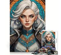 Mystic Elegance Jigsaw Puzzle for Adults 1000 Pieces Intellect Toy Peaceful Fun Precise Cut Santa Wish List (38x26cm)