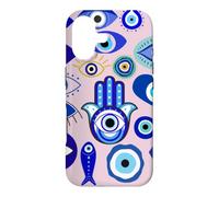 Mystic Evil Eye Symbols Graphic - Boho Nazar Celestial Art Case for iPhone 17